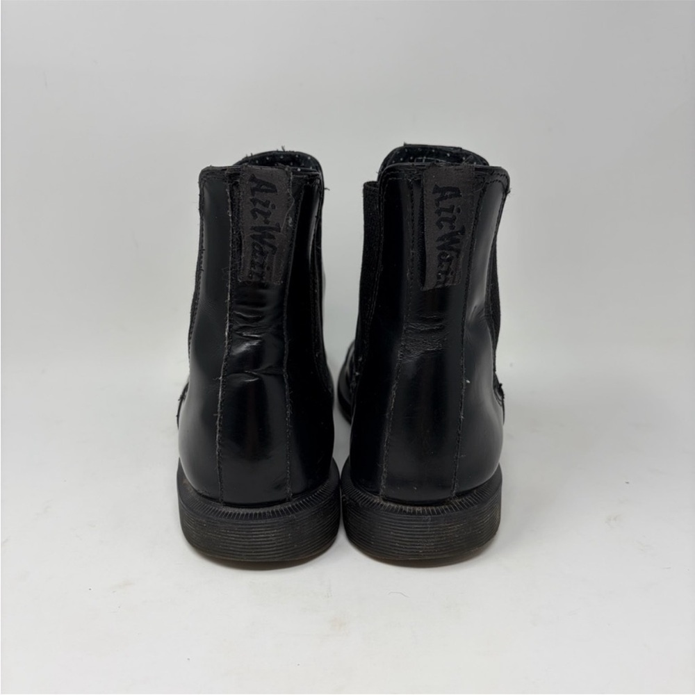 Dr Martens Floral Patent Black Leather Boots Size 6 Women’s - Picture 4 of 14